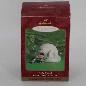 Hallmark Frosty Friends Igloo Keepsake Ornament @ 2000